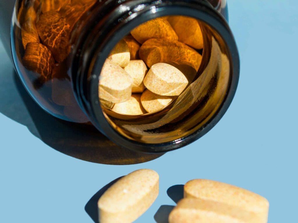 anti-aging supplement tablet 